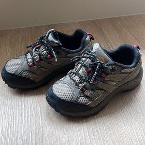 Big Kid Merrell Kids’ Moab 2 Low Lace Hiking Sneakers